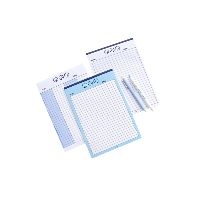 Custom Printed A5 Notepad A4 Business Stationery Notepad Writing Paper Note Pads with logo memo pad custom notepad custom