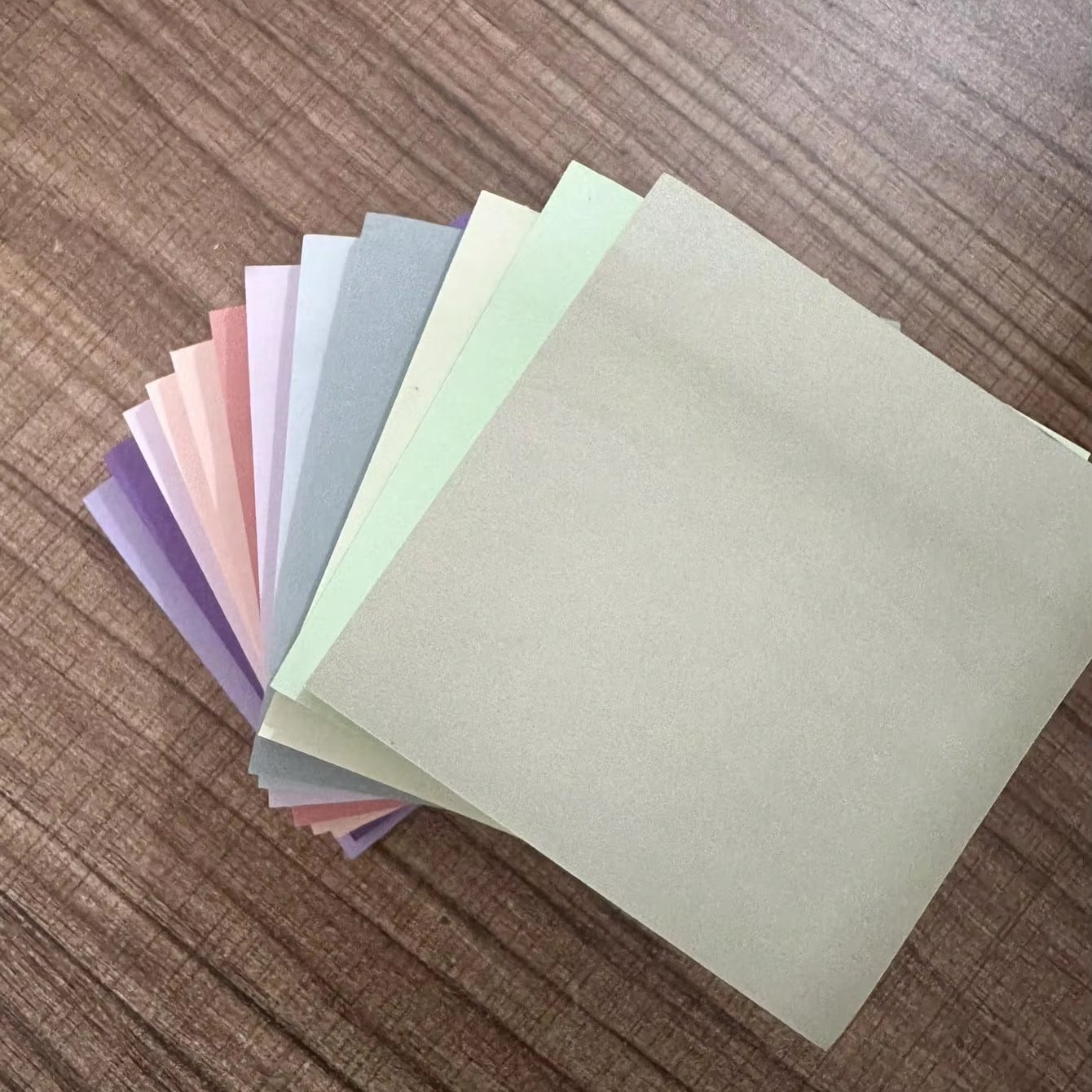 6 sets of color-changing Posted it notes, Morandi children's stationery in bright colors