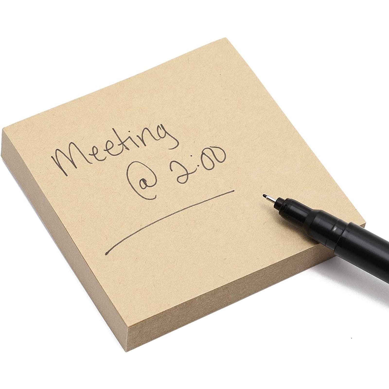 Self adhesive 3*3 100 sheet eco friendly material colorful memo pad table top custom nurse sticky notes