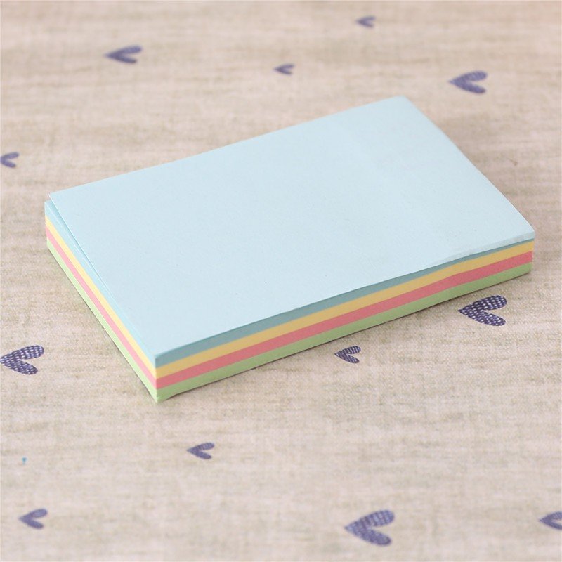 Customizable Natural Paper Mini Sticky Note Machine with 40 Sheet Inner Pages Printed Design Home Office Use Great Promotions