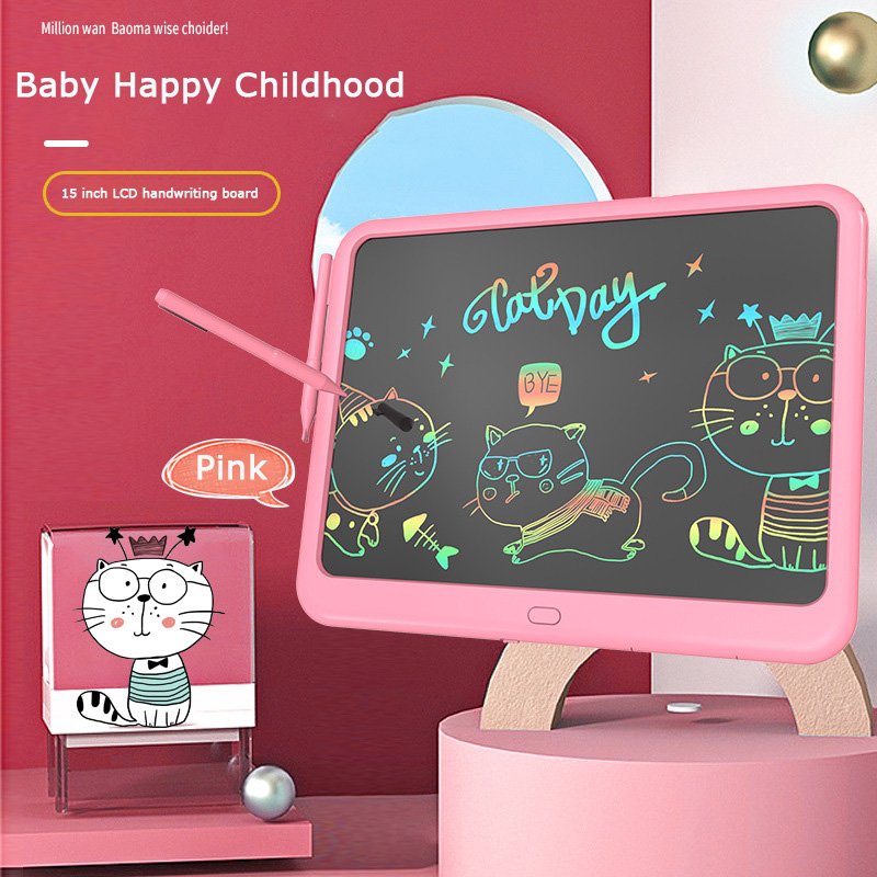 15 inch children's LCD handwriting board, electronic writing board, flexible draft board, graffiti board, drawing board