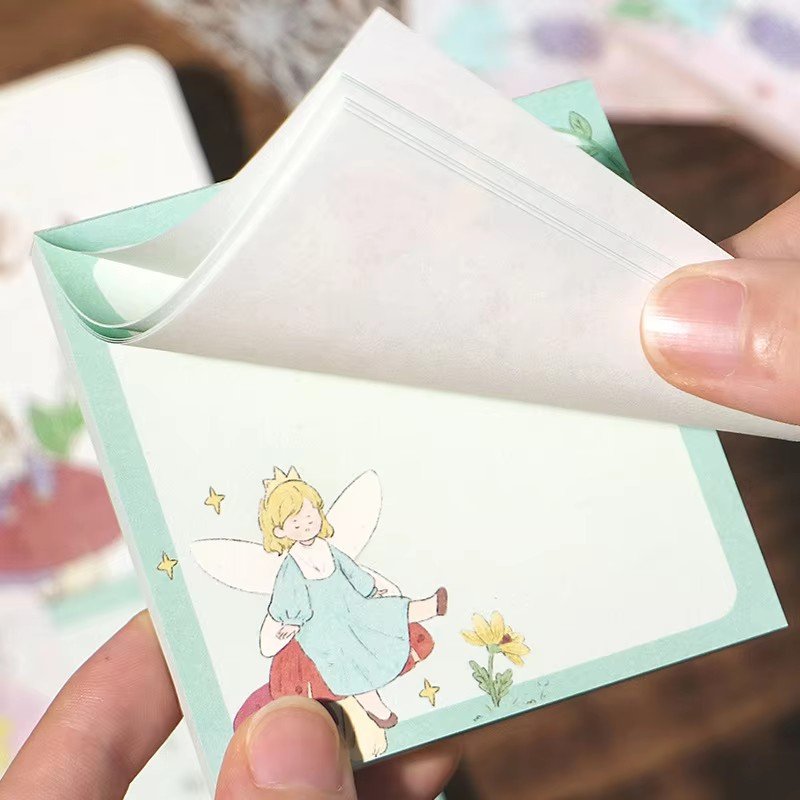 Custom Notepad A5 Adhesive Convenience Stickers School Supplies From Manufacturers Colorful Cute Style Memo Pads Sticky Note