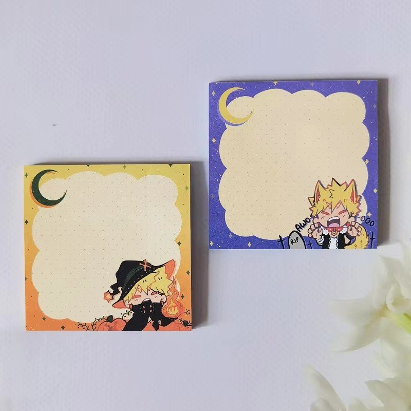 Custom Notepad A5 Adhesive Convenience Stickers School Supplies From Manufacturers Colorful Cute Style Memo Pads Sticky Note