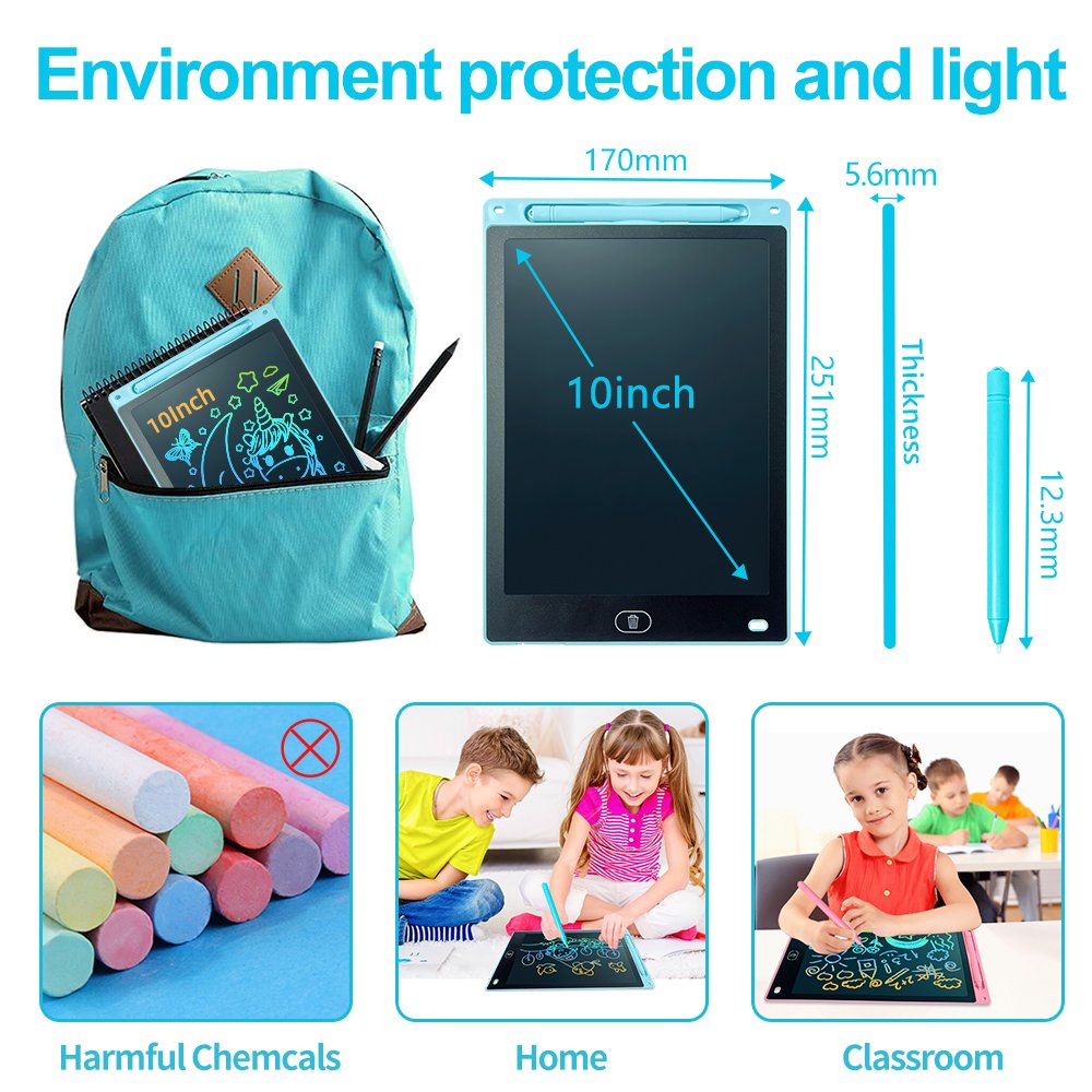 Hot Sale customisable Digital Writing Colorful Screen Doodle Board Drawing Tablet Gift for Kids