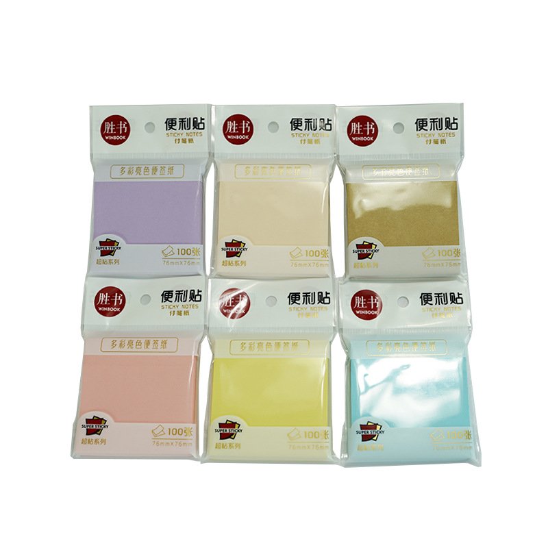 Paper Stickers Posted It Planner Colored Memo Pad Bookmarks Creative Sticky Notes