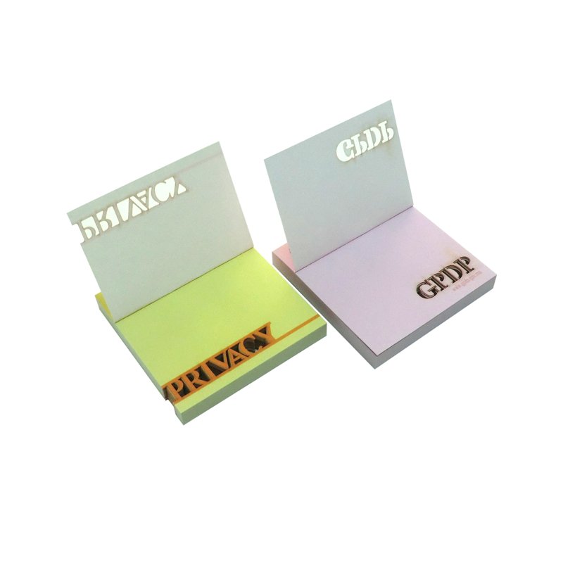 Custom Small Fresh Style Cartoon Printed Memo Pad Daily Planner Marked Memo Pads