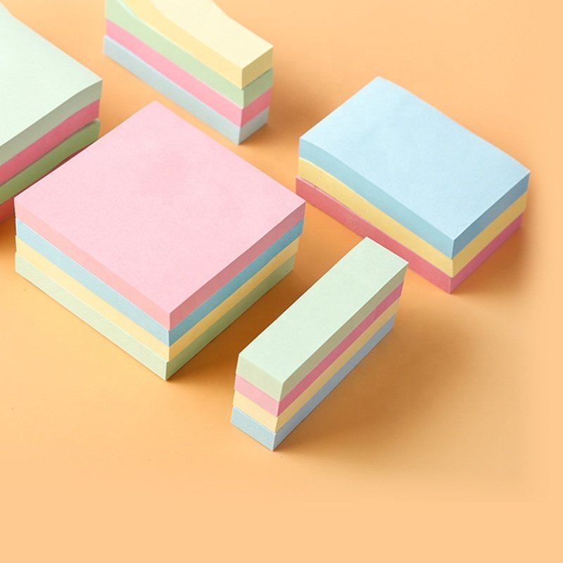 Student Stationery And Gift Wholesale Sticky Note Leaves Pattern For Decoration