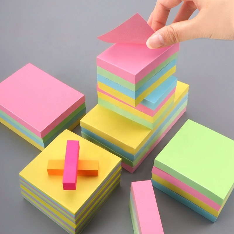 Student Stationery And Gift Wholesale Sticky Note Leaves Pattern For Decoration