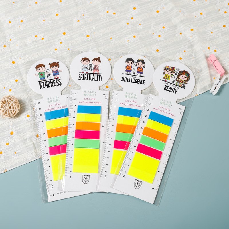 Customized High Quality Notes Pad Memo Pads Kawaii Cube Kraft Paper Journal Sticky Note Set