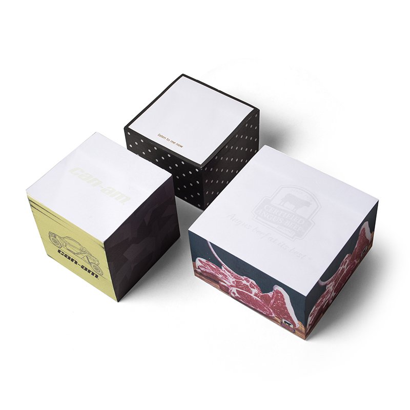 Customized Memo Pad Cube Sticky Notes with Wooden Pallet shaped sticky notes
