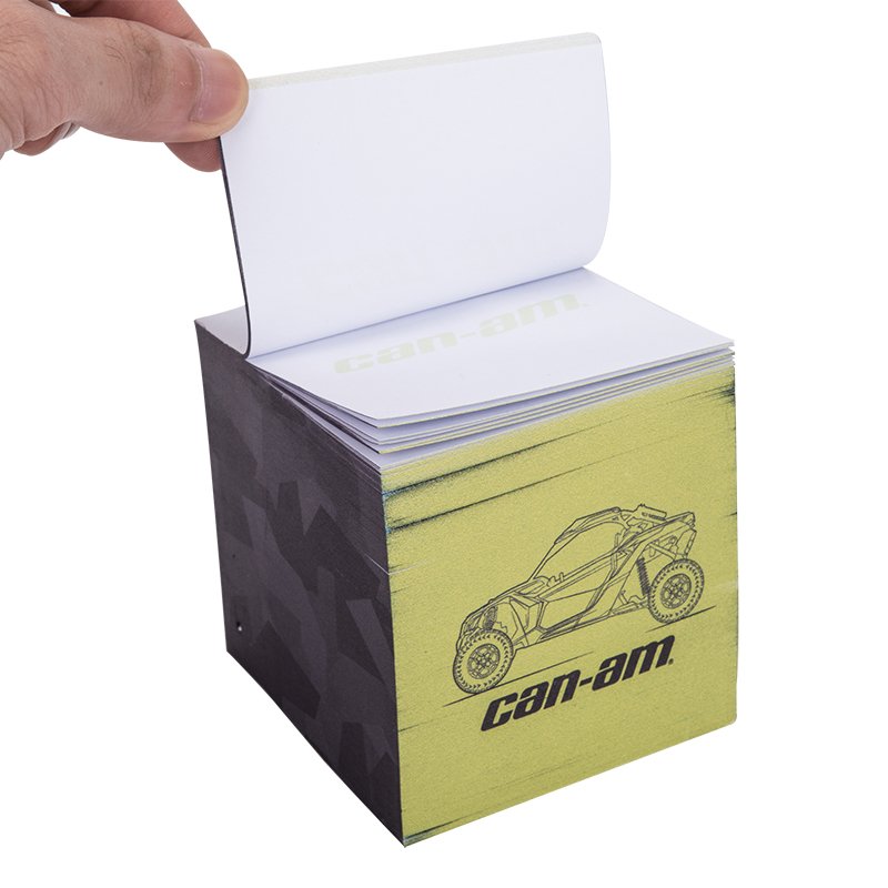 Customized Memo Pad Cube Sticky Notes with Wooden Pallet shaped sticky notes