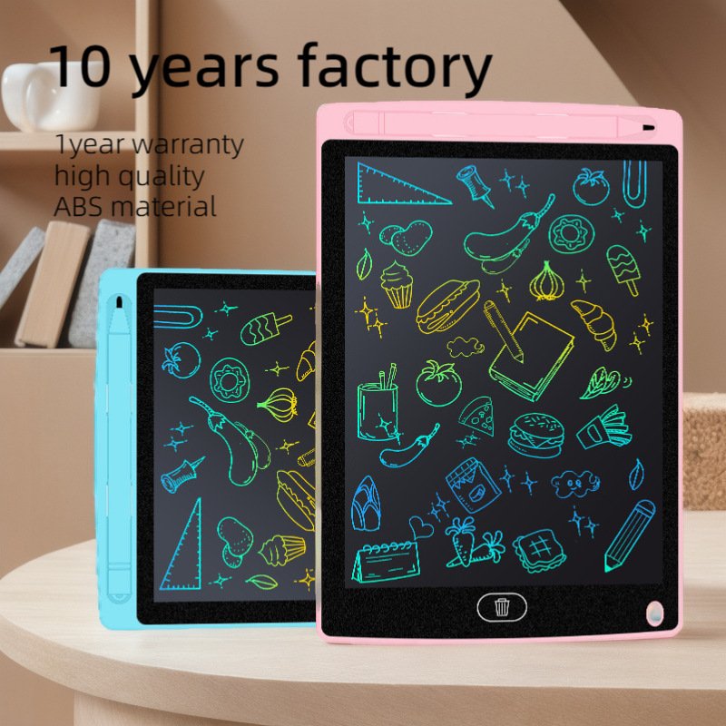 12 Inch LCD Electronic Drawing Tablet for Kids Portable Paperless Writing Board with Durable Educational Features Kids Gift Toy