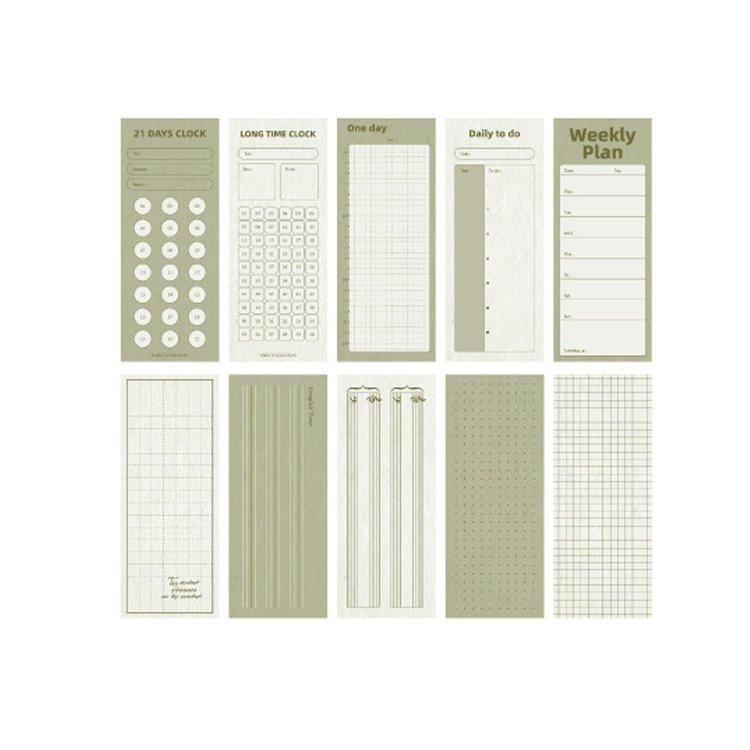 LABON Custom 400page Paper Simple Style Small Creative Notepad Mini Portable Memo Pads