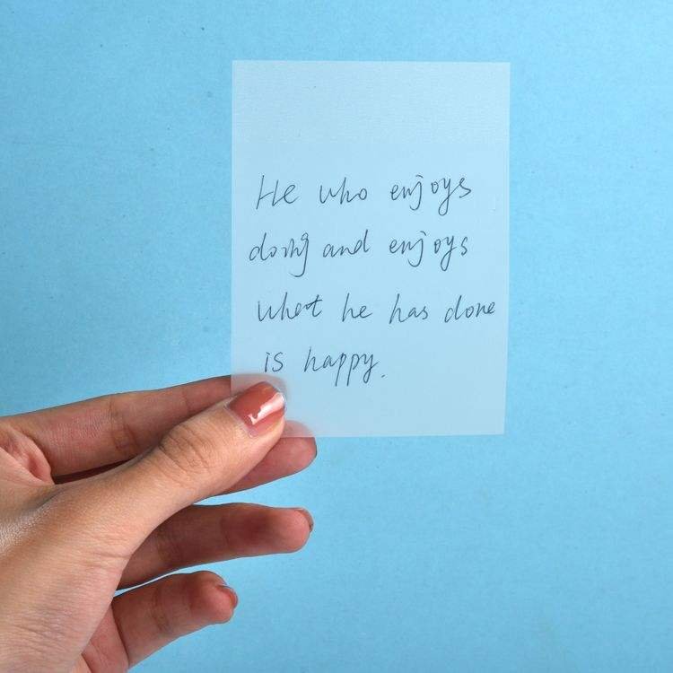 Transparent Self-Adhesive Memo Pad Waterproof Clear Sticky Notes with Magnetic Feature PET Paper Material School Office Gift Use