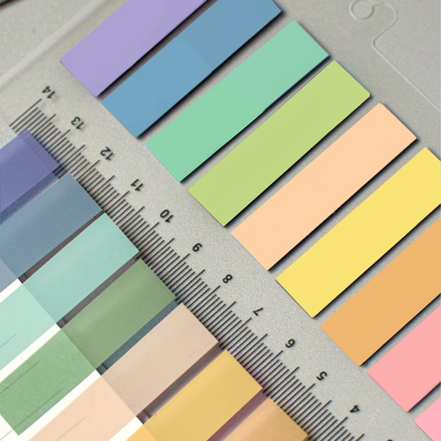 Low Price Page Flags Sticky Notes Clear Memo Pad Waterproof Sticker Notes PET sticky notes