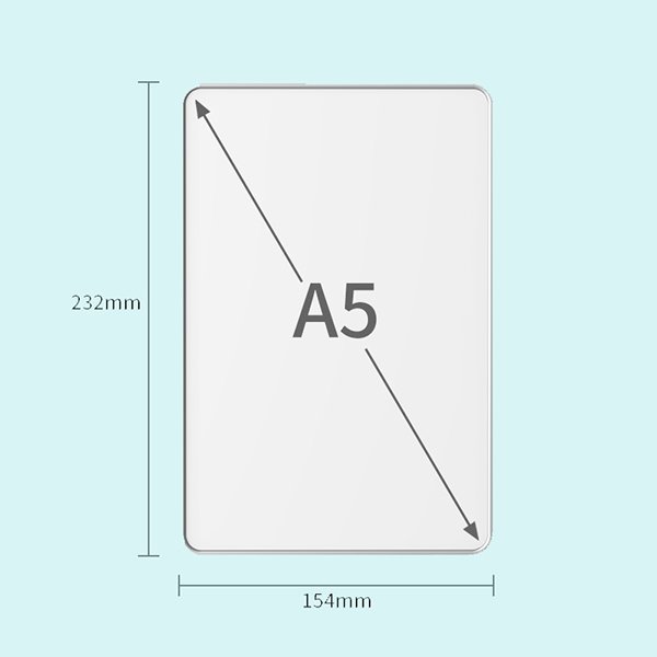 Wholesale A5 Magnetic Writing Board Drawing Tablet Reusable Writing Tablet Sketch Pad Erasable Whiteboard Magic Memo Pad