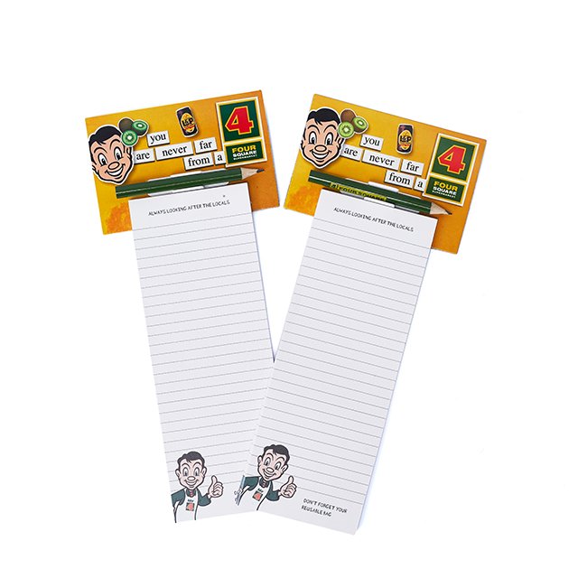 2025 High Quality Notepad Shopping List Custom Fridge Magnet Note Pad