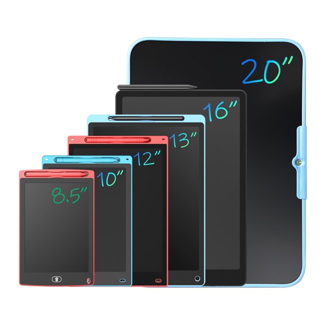 8.5/10/12 /13/16/20 inch LCD writing tablet Portable Erasable Digital handwriting board Kids Drawing toys Christmas gift
