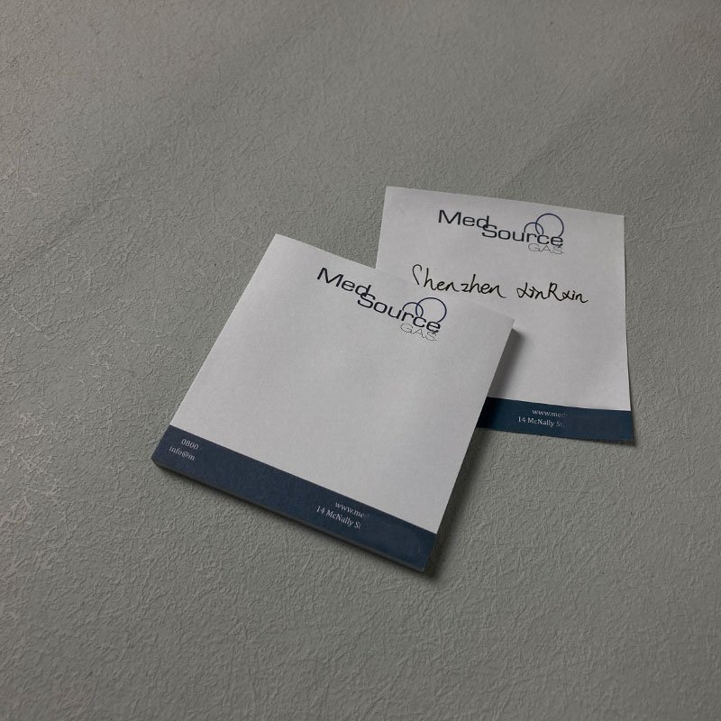 Hot Sale Sticky Note Pad 10 Colors Memo Pad Sticky Notes Custom Logo Print Die Cut Sticky Notes Custom Shape 3x3 inches