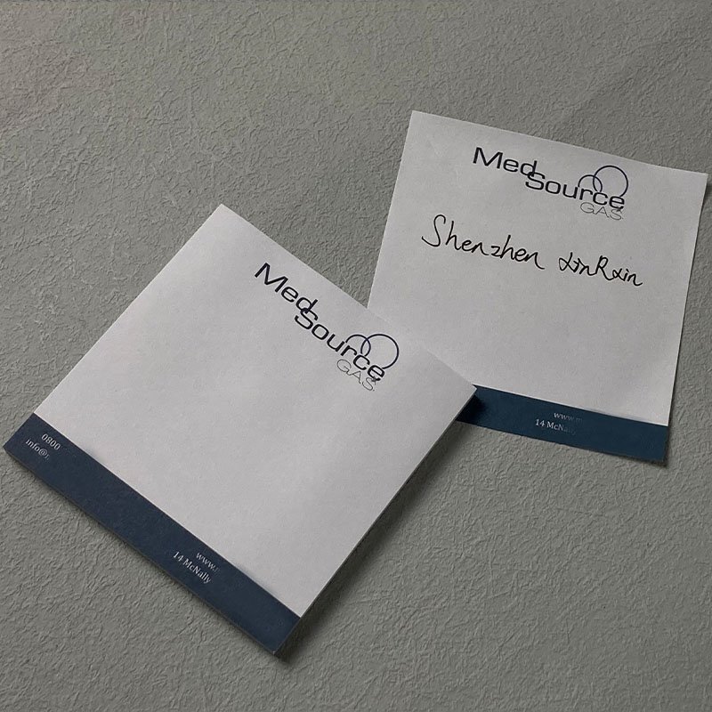 Hot Sale Sticky Note Pad 10 Colors Memo Pad Sticky Notes Custom Logo Print Die Cut Sticky Notes Custom Shape 3x3 inches