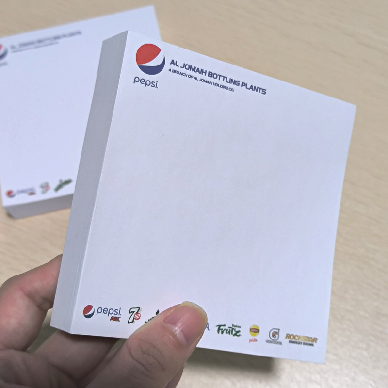 Hot Sale Sticky Note Pad 10 Colors Memo Pad Sticky Notes Custom Logo Print Die Cut Sticky Notes Custom Shape 3x3 inches