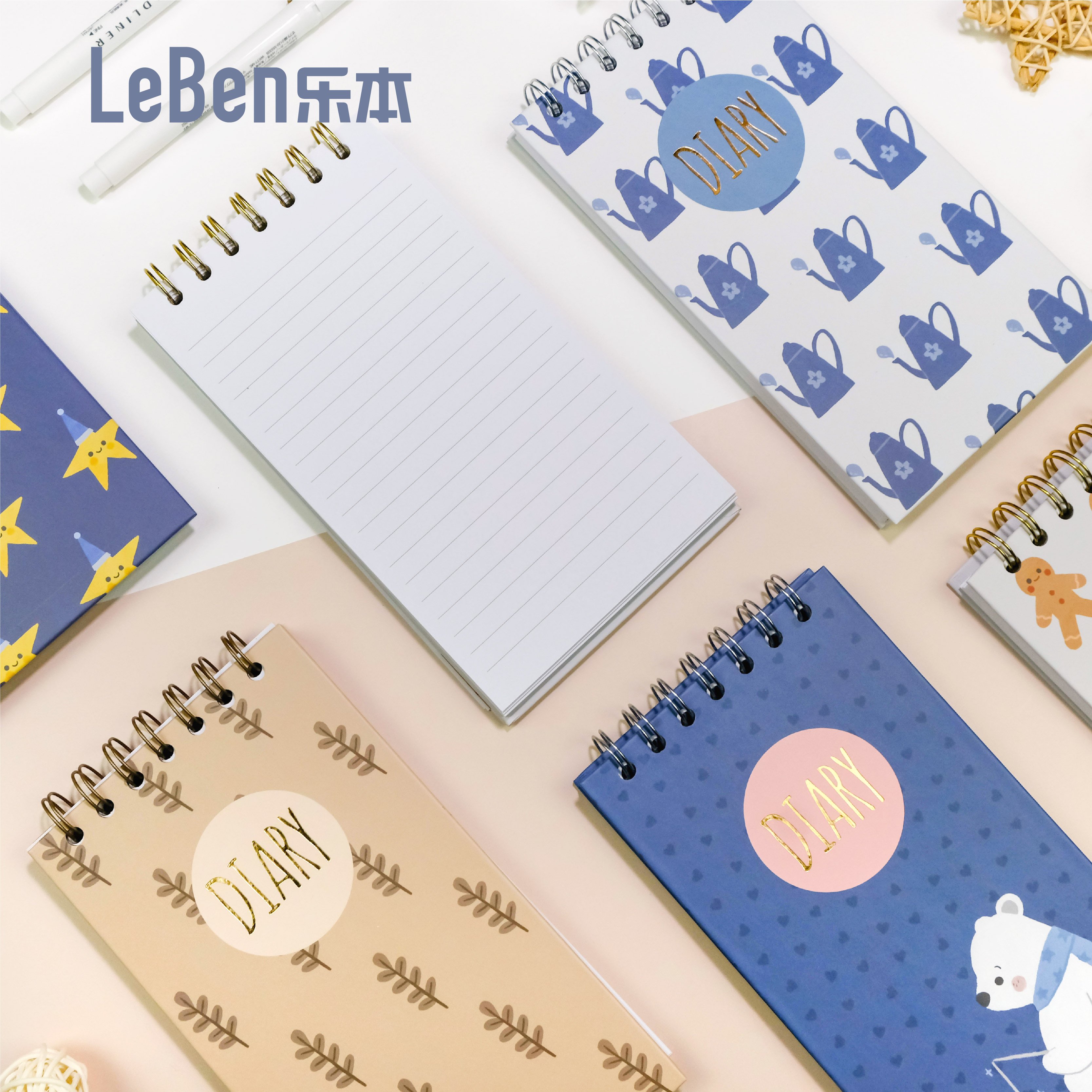 2021 Cheap Gift Kawaii Planner Small Spiral Tear Off Notepad To Do List Study Note Memo Pad