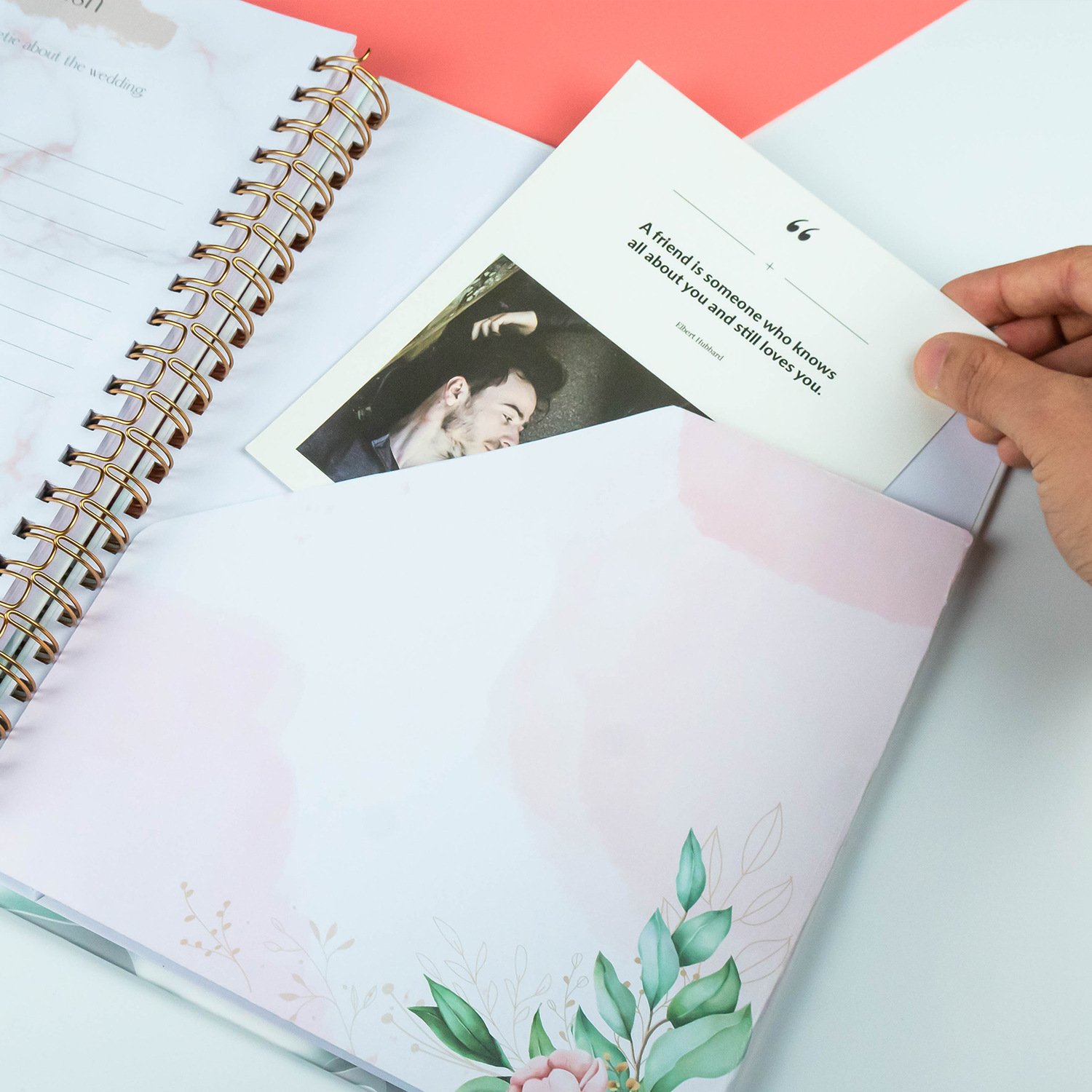 Promotion Wedding Planner Romantic Wedding Plan Book High Value General Engagement Planning Notebook Door to Door Shipping