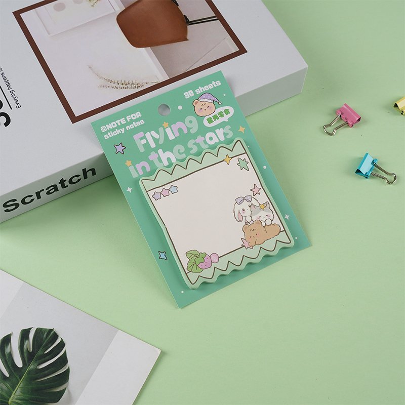 DESEN Sticky Note Mastercard Message Student Gift Cartoon Animal Wholesale