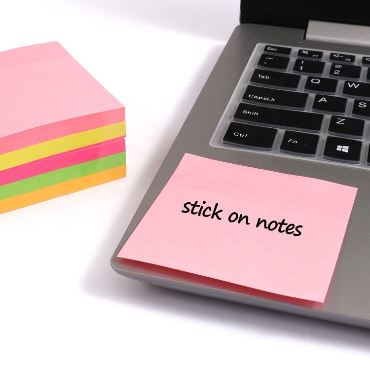 Foska Stationery School Supplies Paper Stickers index Posted Sticky It Note Pad Custom Memo Pad Sticky Notes