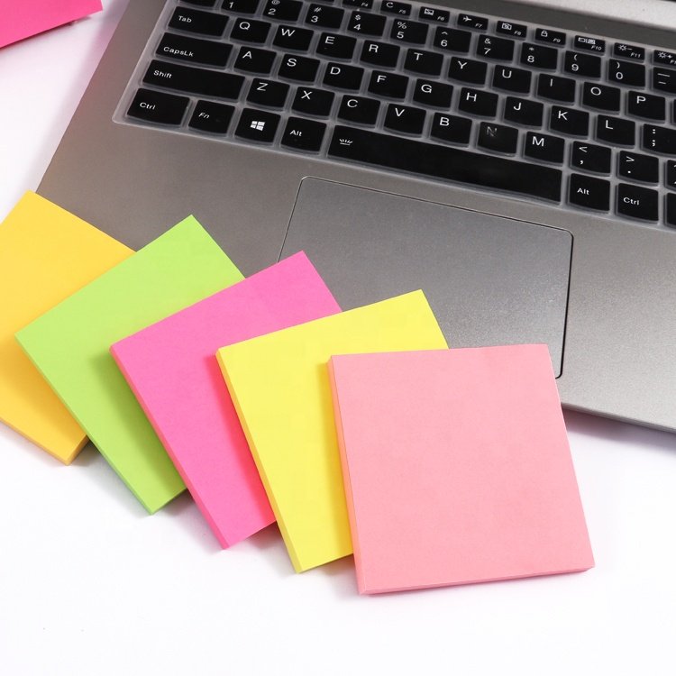 Foska Stationery School Supplies Paper Stickers index Posted Sticky It Note Pad Custom Memo Pad Sticky Notes