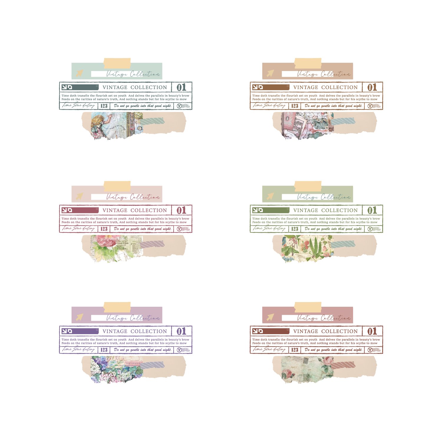 Diary Notebook Supplies Scrapbook Paper Art Craft Hand Account Decorative DIY Writable Flower Series Materials Memo Pad Papers