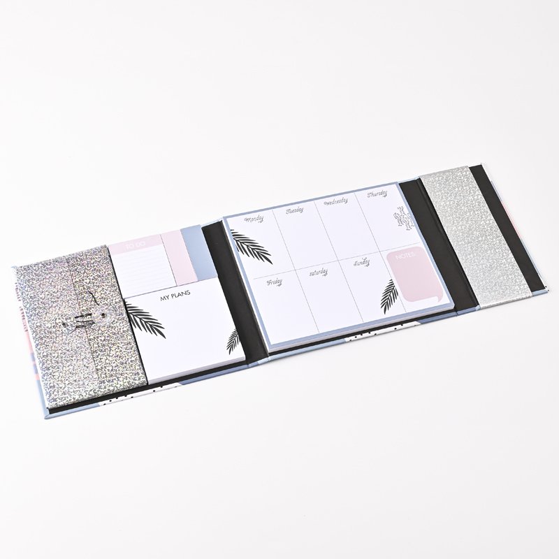 Hot Selling Gift Set Custom Sticky Notes Memo Message Book Weekly Organizer Weekly Planner To Do List