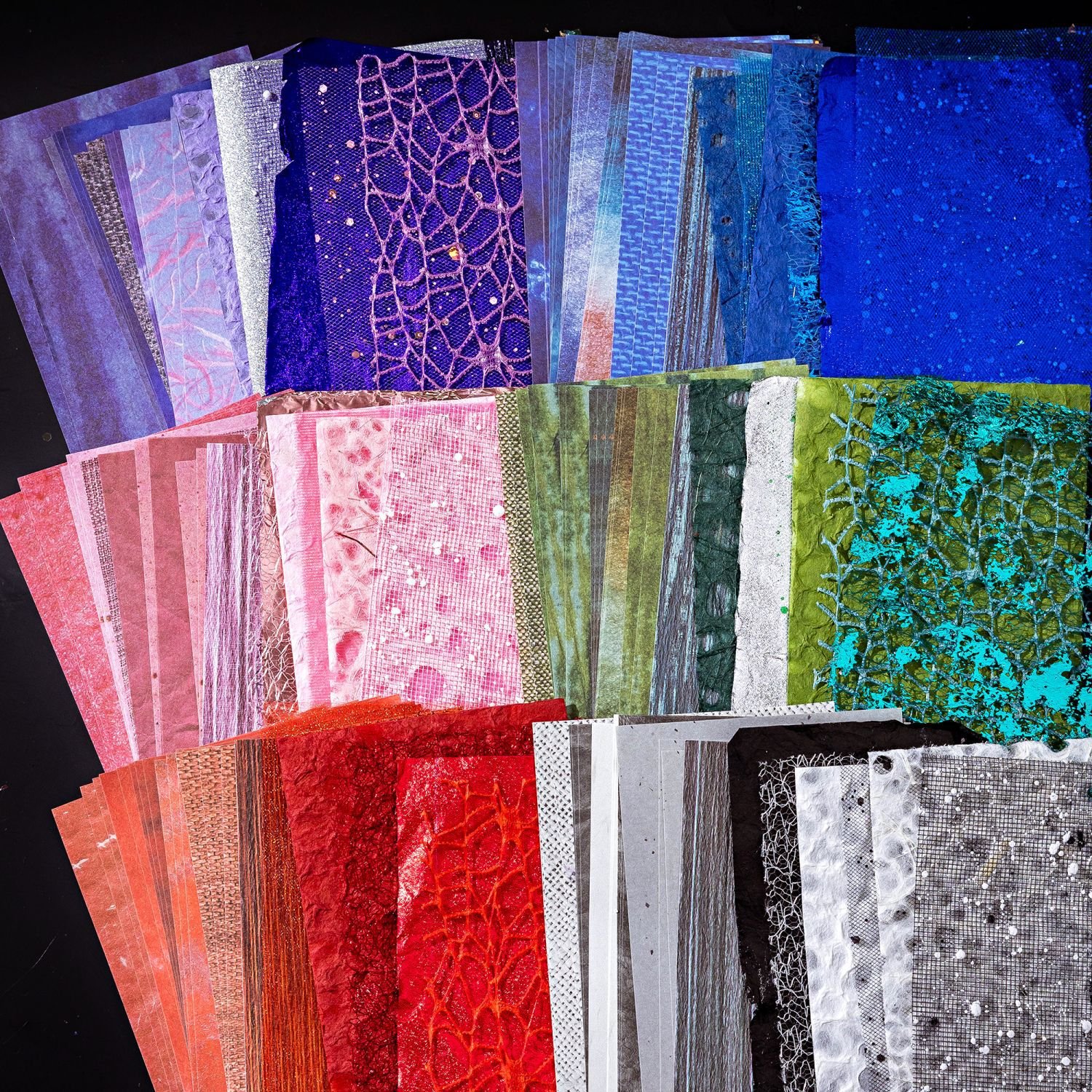 22pcs/pack Material paper Paper flow between paper series Mixed material handbook DIY material decoration bottoming