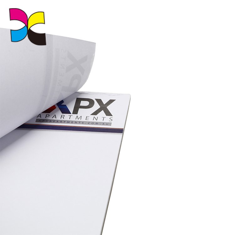 Brand Name Printing letter head Wholesale A4 A5 Size Writing Custom Memo Pads