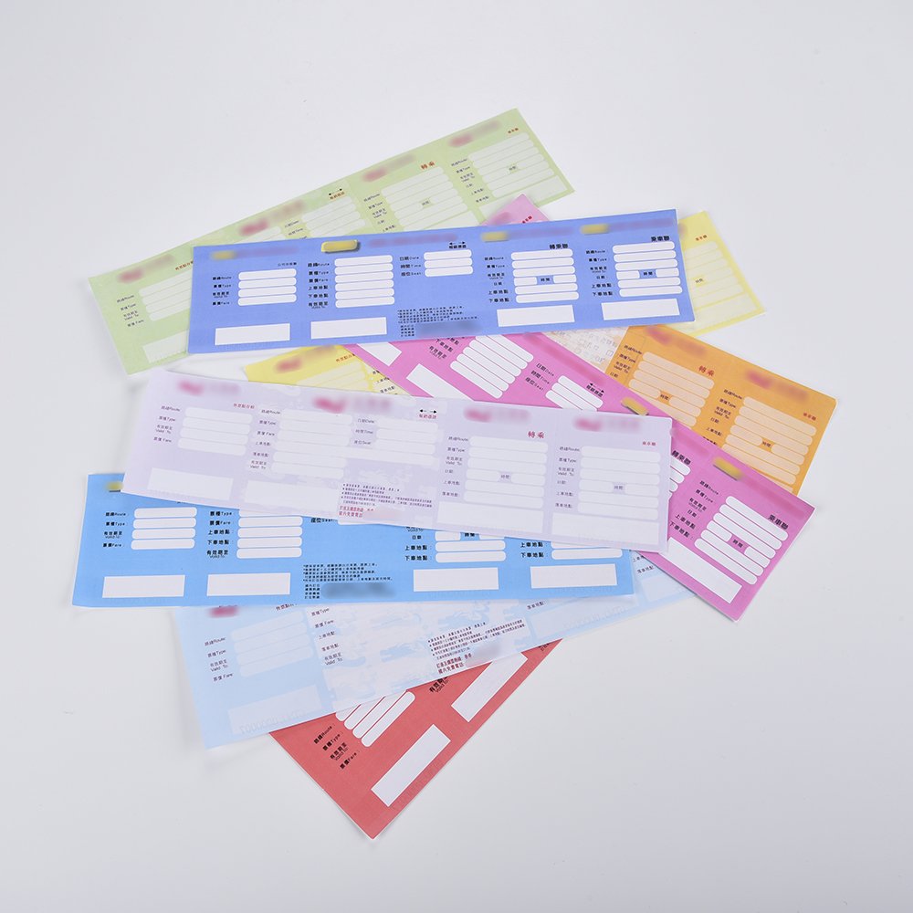 Wholesale Bond Paper Colored Ticket Paper With Reasonable Prices For Commercial Use