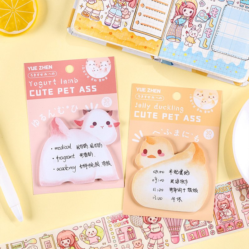 Cute 3x3 Everyday Sticky Notes Memo Pads Convenient Size for Everyday Use Sticky Notes