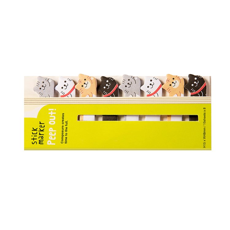 Custom kawaii cartoon animals cat panda sticker school supplies memo mini sticky notes pad