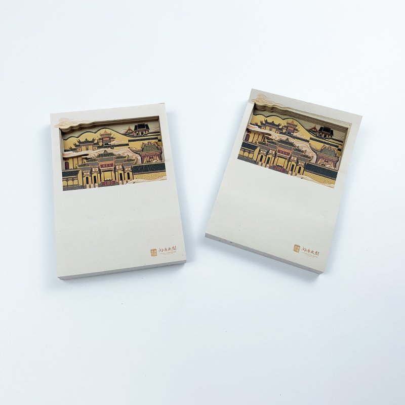 High Quality Custom Design Originality 3D Sticky Note Novelty Memo Pads
