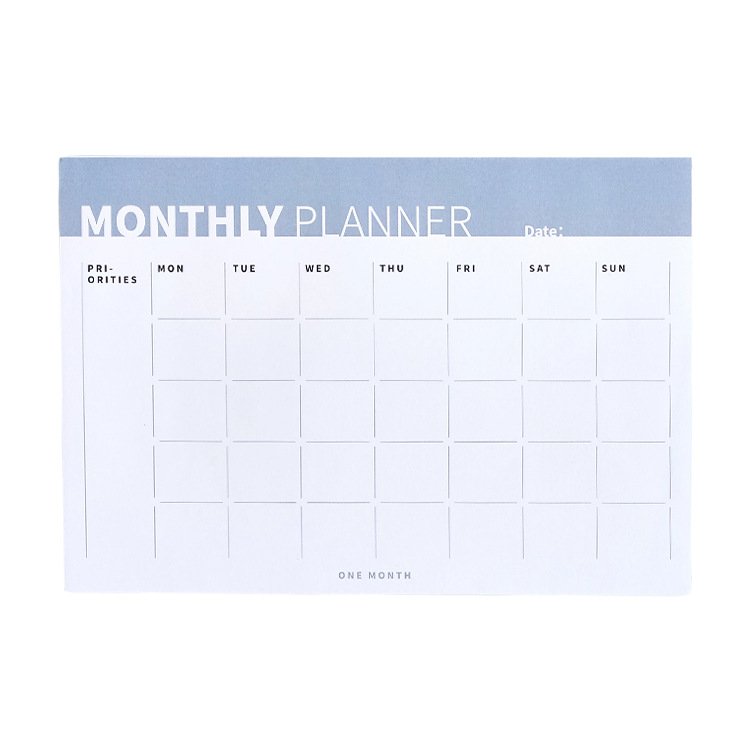 LABON Tear Off Weekly Planner Monthly Planner To-Do List Daily Notes Memo Pad Sticky Notes