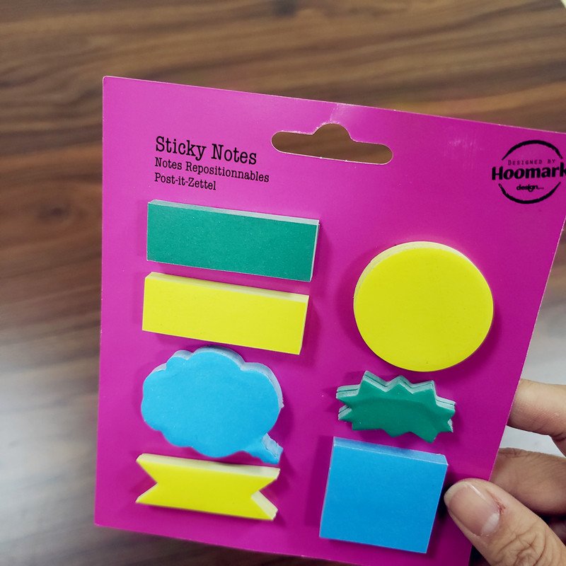 Factory price hot sale sticky note pad multi colors Sticky Notes custom logo print sticky note