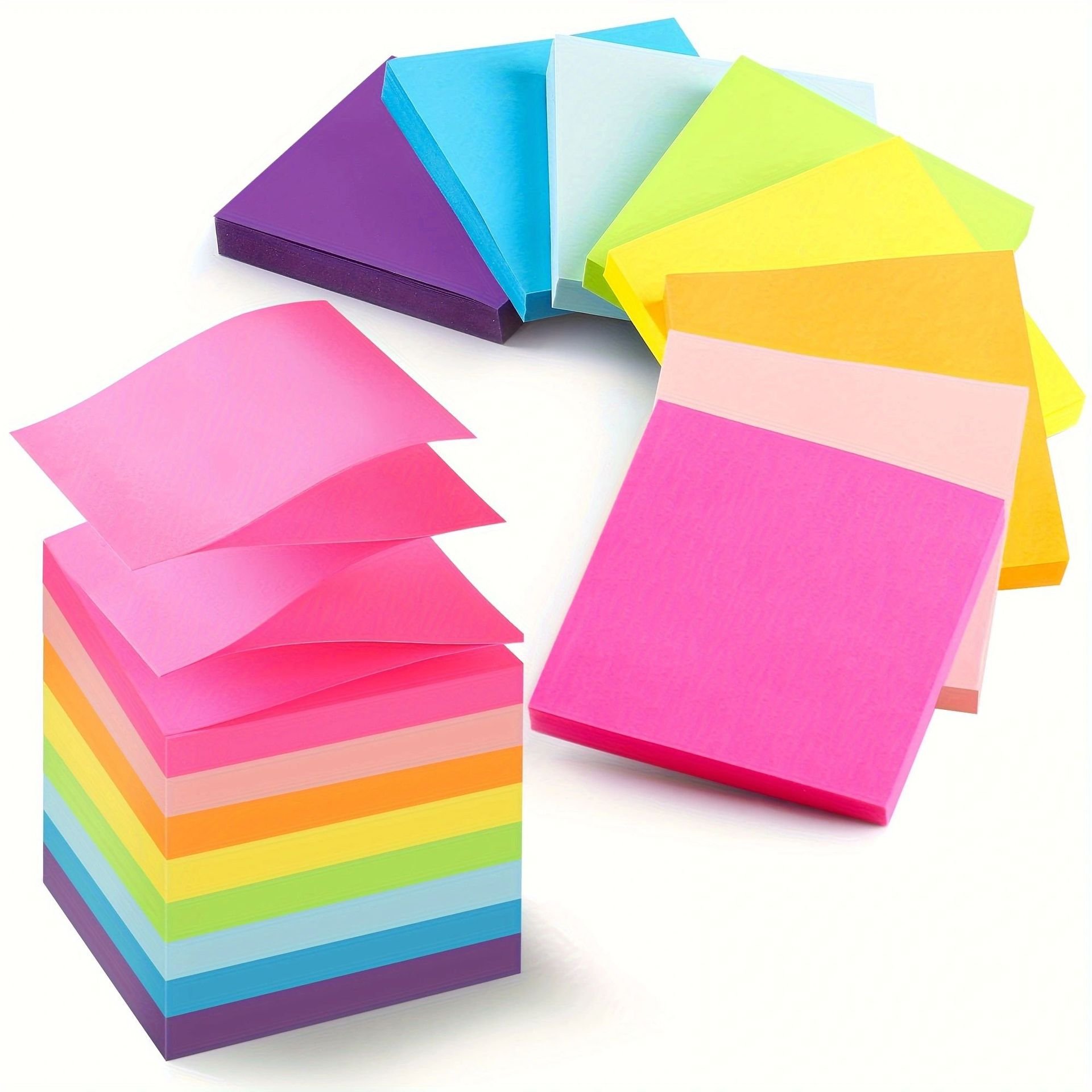 Hot sale 8 color Transverse line sticky note Heart-shaped note School supplies office supply customizable
