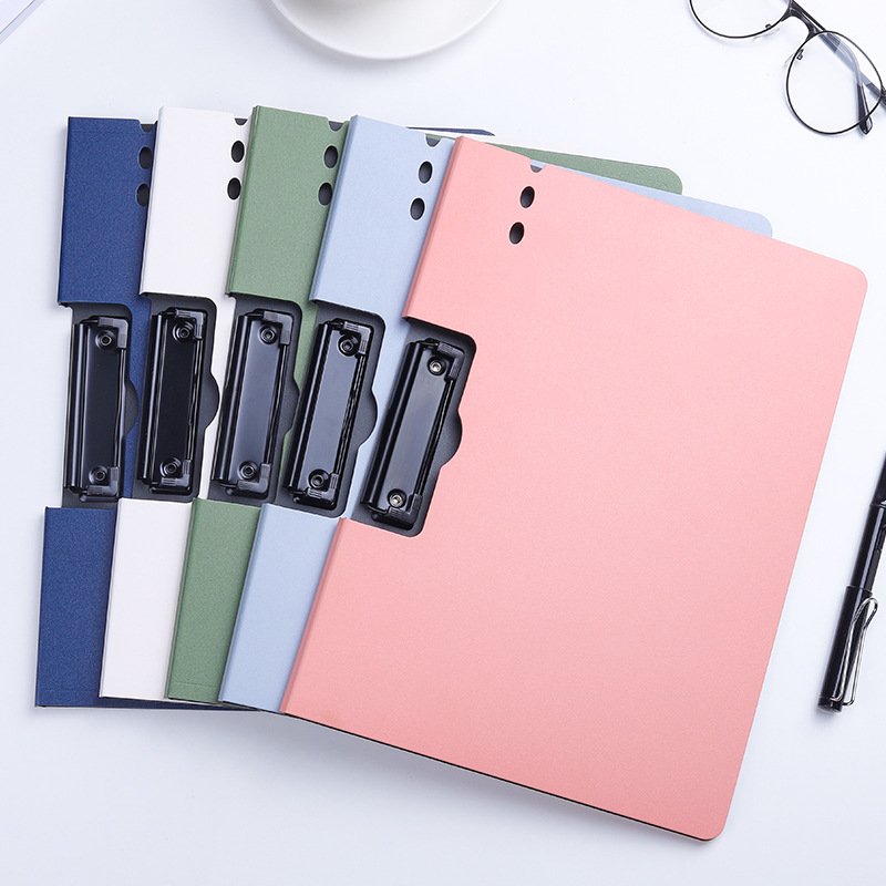 A4 File Folder Paper Clipboard Writing Pad Splint Memo Clip Board Document Holder