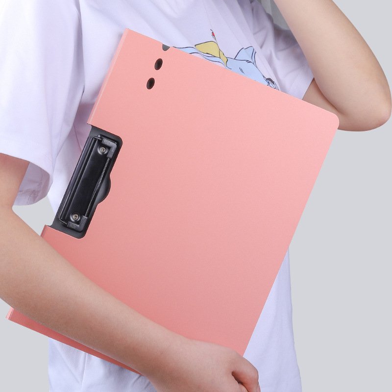 A4 File Folder Paper Clipboard Writing Pad Splint Memo Clip Board Document Holder