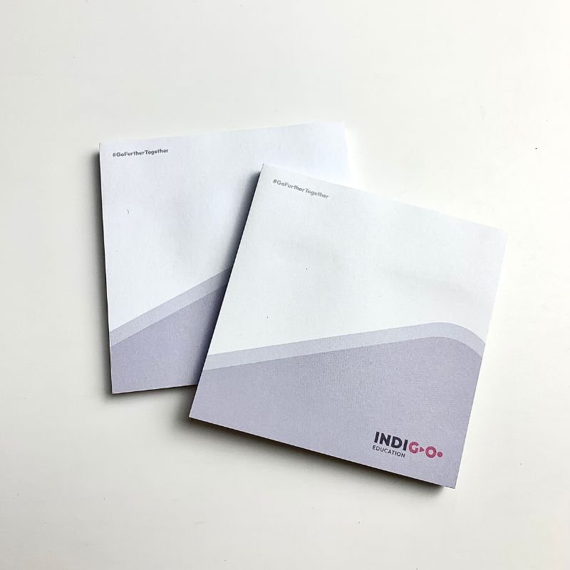 Sticky Note 3*3 Inch Memo Note Customization Creativity Simple for Student Custom Paper Product Opp Bag Offset Paper Memo Pads