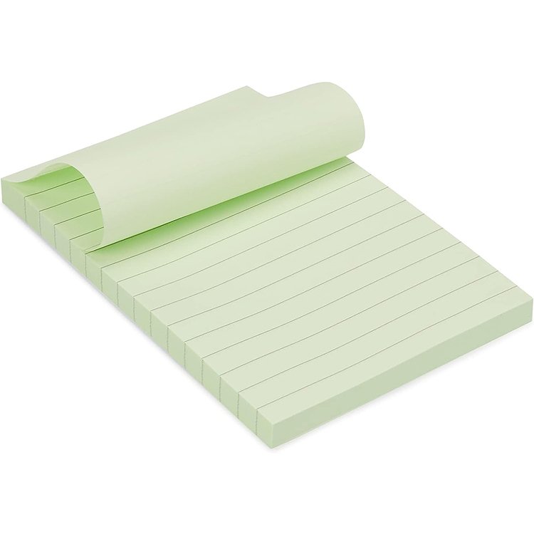 Free sample factory custom Hot sale Durable and convenient paper line bible sticky note pad Annotation Sticky Notes pad for book
