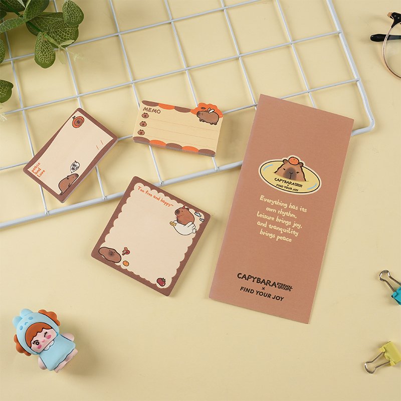 DESEN Personalized Memo Fashion Lovely Sticky Notes Set 3D Die Cut Fun Shape Notes Cute Sticky Note Custom