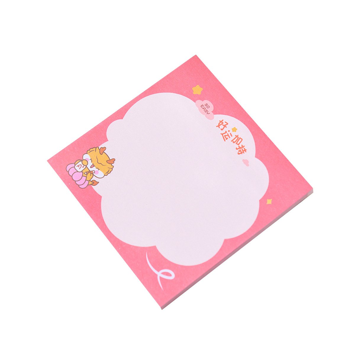 Chinese Factory Custom Logo Printing Memo Pads Special shape Notepads with low MOQ