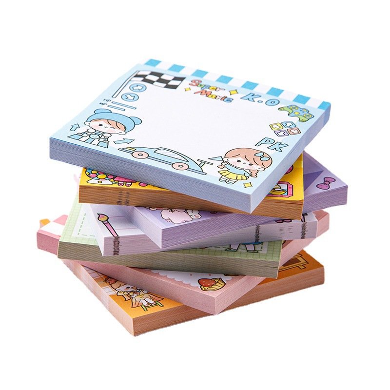 Chinese Factory Custom Logo Printing Memo Pads Special shape Notepads with low MOQ