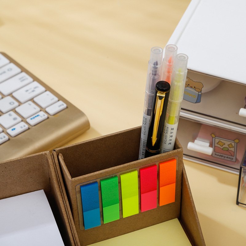 Multifunctional folding Rubik's Cube sticky note set box office teaching stationery N times sticker custom LOGO wholesale