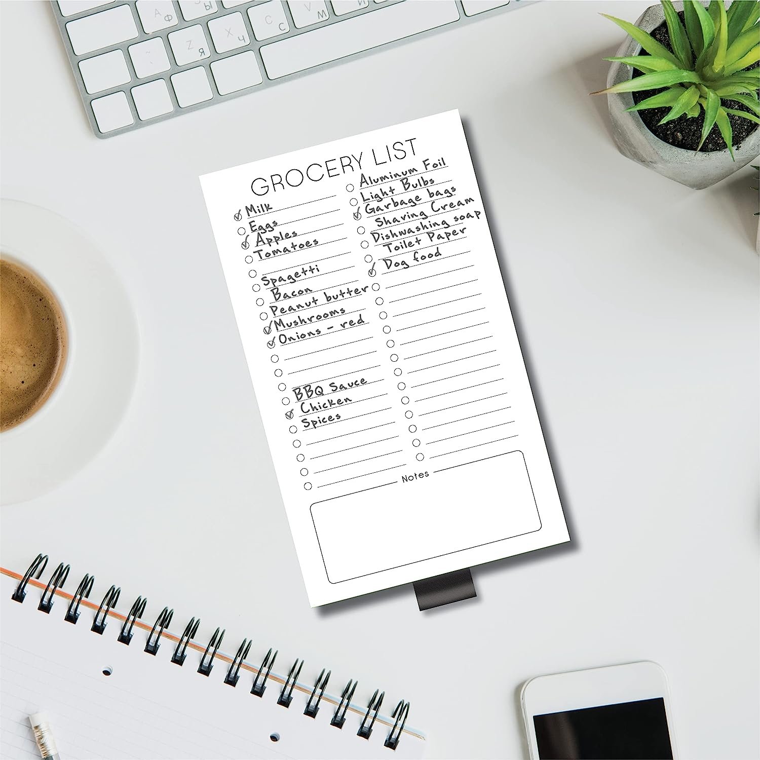 Wholesale To Do List Wholesale Magnetic Notepad Custom Magnetic Notepad for Groceries